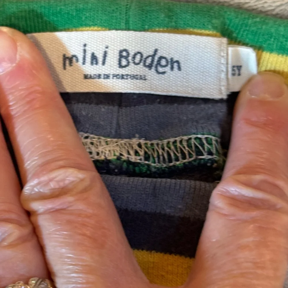 Mini Boden Cropped Cotton Sweatpants Shorts Clamdiggers Kids Size 5Y